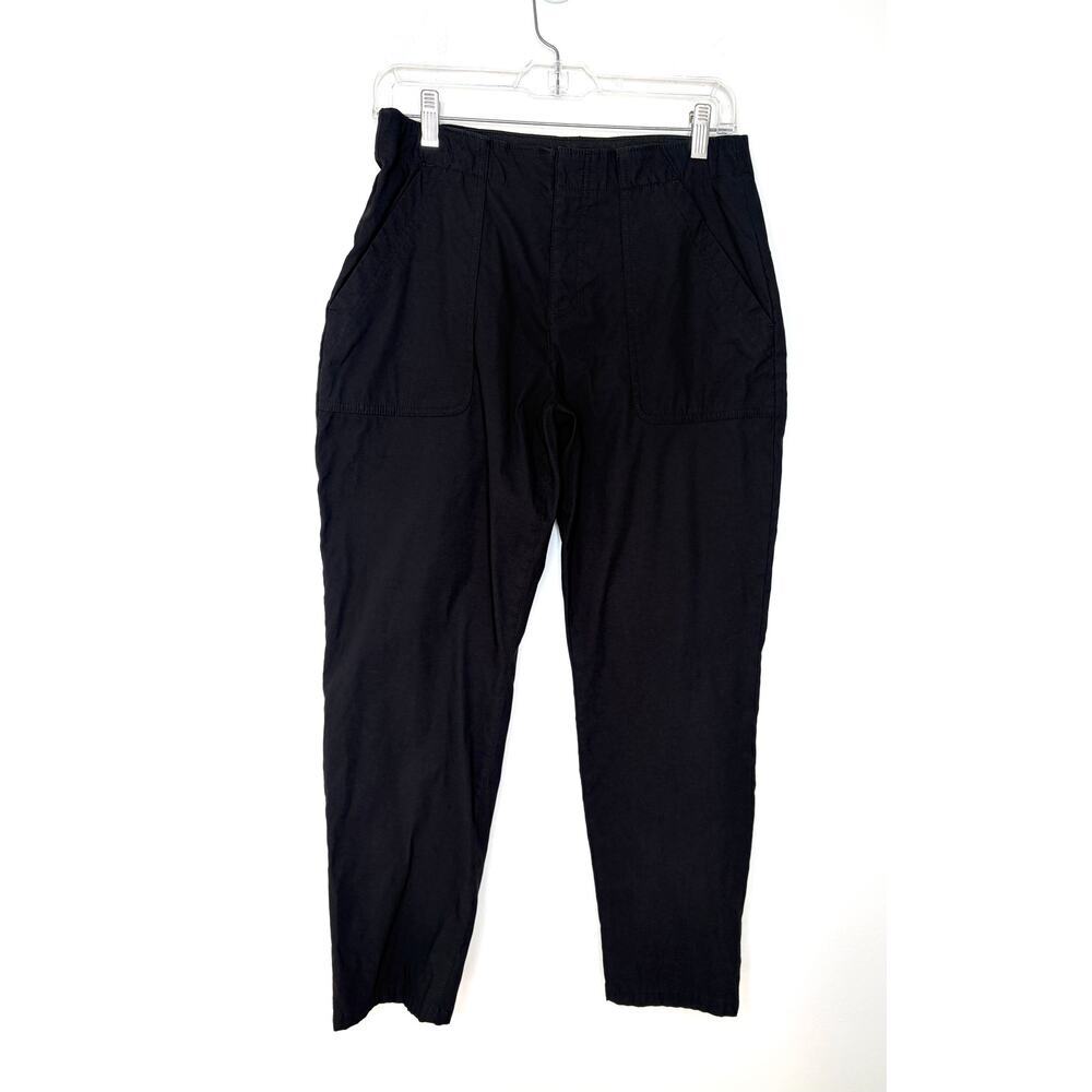 Eddie Bauer Horizon Straight Ankle Pant Sz 8 Athleisure Outdoors Hiking Earthy
